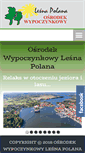 Mobile Screenshot of lesnapolana.com